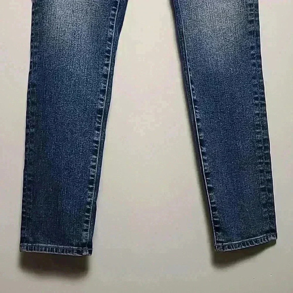 AG Adriano Goldschmied Anthropologie Vintage Stevie Ankle Button Fly Jeans 27R - Picture 2 of 11